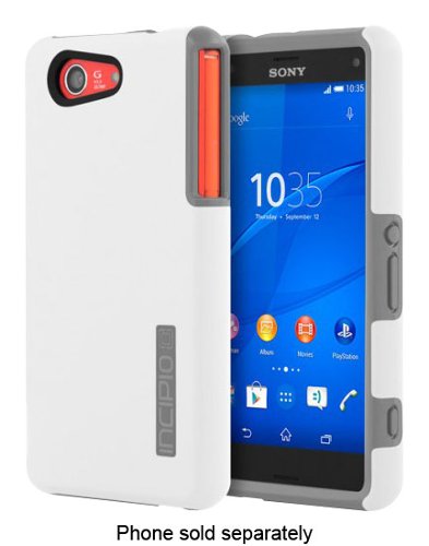  Incipio - DualPro Hard Shell Case for Sony Xperia Z3 Compact Cell Phones - White