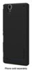 Incipio - Feather Snap-On Case for Sony Xperia T2 Ultra Cell Phones - Black-Front_Standard