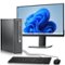 HP - Refurbished Excellent - G1 USFF Desktop Computer PC | Intel Core i5-4th 3.2GHz | 16GB RAM | 128GB SSD | 22" LED | KB & Mouse | Wi-Fi | Win11 - Black-Front_Standard