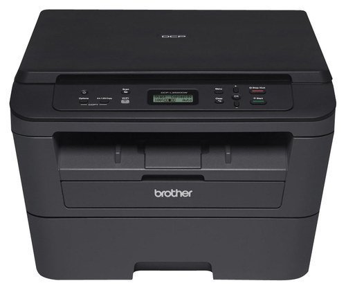  Brother - DCP-L2520DW Wireless Black-and-White All-In-One Printer - Black