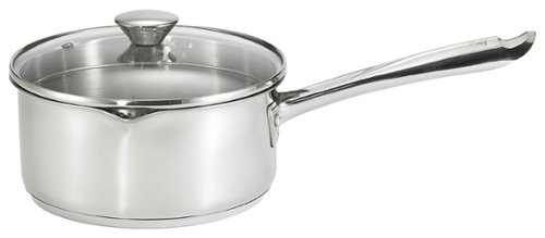  T-Fal - WearEver Cook &amp; Strain 3-Quart Sauce Pan - Stainless-steel