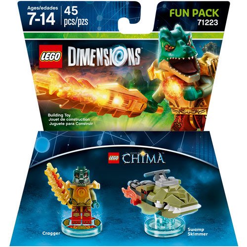  WB Games - LEGO Dimensions Fun Pack (LEGO Legends of Chima: Cragger)
