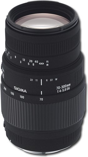  Sigma - 70-300mm Macro DL DG Lens for Sony Digital SLR Cameras - Black