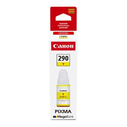 Canon - MegaTank GI-290 Pigment Ink Bottle - Yellow-Front_Standard 