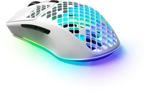 SteelSeries Aerox 3  Super Light Honeycomb Wireless RGB Optical Gaming Mouse - Wireless - Snow SHOP ONLINE