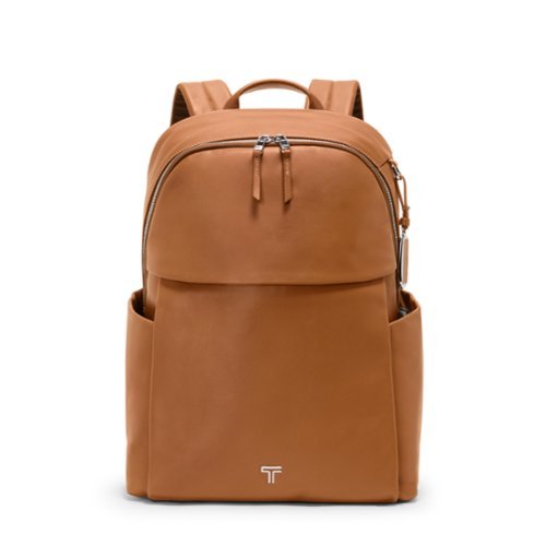 TUMI - Voyageur Leather Raina Backpack - Caramel