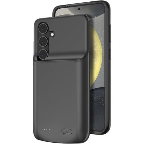 Entronix - Galaxy S25 Plus Powerbank Case - 6000mAh Charging Protection - Clear-Front_Standard 