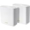 ASUS - ZenWiFi AX Wireless-AX Wi-Fi Router - White-Front_Standard