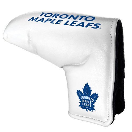 Team Golf - Toronto Maple Leafs Tour Blade Putter Cover - White-Front_Standard 