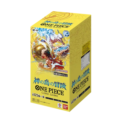 Bandai - One Piece Card Game Adventure on KAMI's Island Booster Box (OP-15) (Japanese)-Front_Standard 