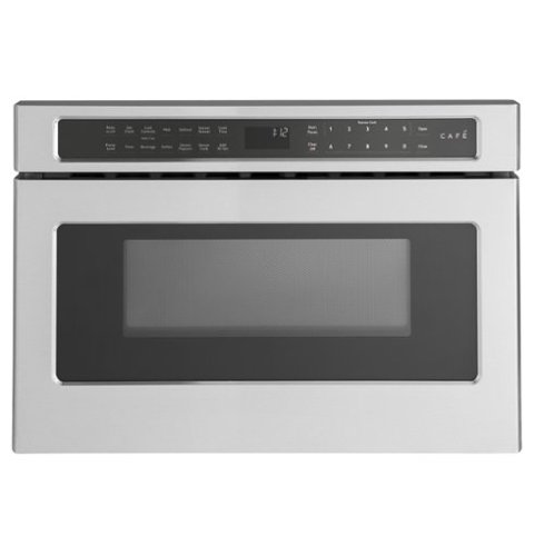 Caf 12 Cu Ft BuiltIn Drawer Microwave with Sensor Cook and Sensor Reheat Stainless Steel