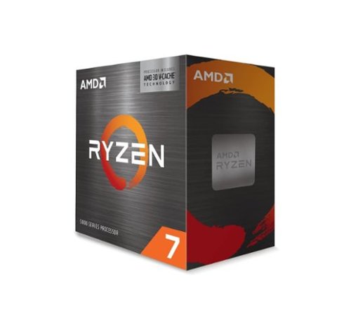 AMD - Ryzen 7 5800X3D 8-Core - 16-Thread 3.4 GHz (4.5 GHz Max Boost) Socket AM4 PCI Express 4.0 Unlocked Desktop Processor - Black