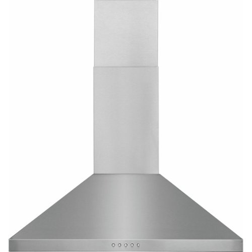 Frigidaire - 30 inches - Convertible - Wall Range Hood - Stainless Steel-Front_Standard 
