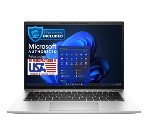 HP - EliteBook 840 G9 Core i7-1265U 1.8GHz, 32GB, 512GB SSD, 14" FHD Touch, Windows 11 Pro (Refurbished) - Silver-Front_Standard 