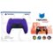 Sony - PlayStation 5 DualSense Wireless Controller with MightySkins Custom Decal Skin Voucher - Galactic Purple-Front_Standard