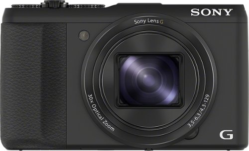  Sony - DSC-HX50V 20.4-Megapixel Digital Camera - Black