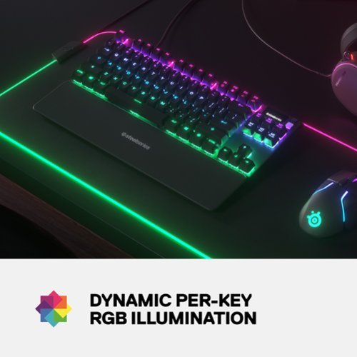 SteelSeries Apex 7 TKL Wired Mechanical Brown Tactile & Quiet Mechanical Switch Gaming Keyboard with RGB Backlighting - Black WHERE TO BUY