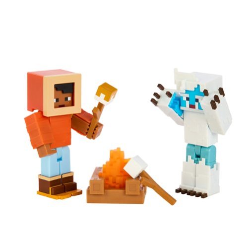 Minecraft Creator Series Mount Enderwood Yeti Scare Story Pack Figures INTERNATIONAL SHIPPING
