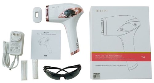 MLAY T4 IPL Laser Hair Removal for Women/Men, 15.5J Energy, Ice-Cooling Painless Tech, Effective & Long-Lasting from Home - Rose Gold BUY IN AUSTRALIA