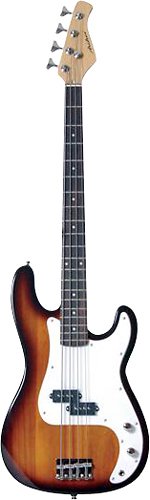  Archer - SB10 4-String Full-Size P-Style Electric Bass Guitar - Sunburst