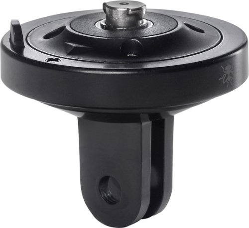  360fly - QuickTwist Action Cam Mount Adapter - Black