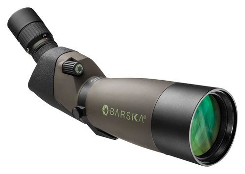Barska - Blackhawk 20-60 x 80 Waterproof Angled Spotting Scope - Black
