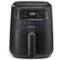 CRUX - 3-qt. Digital Air Fryer Kit with TurboCrisp - Black-Front_Standard