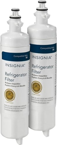  Insignia™ - Water Filters for Select LG Refrigerators (2-Pack)