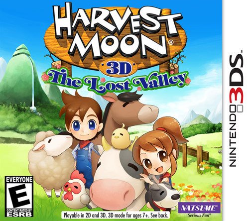  Harvest Moon 3D: The Lost Valley - Nintendo 3DS