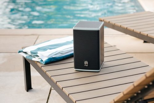 Lodge Solar Powered, Premium Sound, Outdoor, Landscape, Weatherproof Bluetooth Speaker (Each) - Black BUY ONLINE