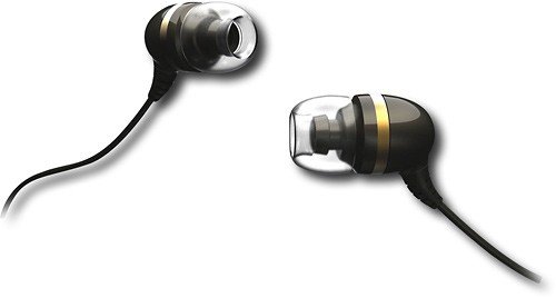  Altec Lansing - BackBeat Noise-Isolating Earbud Headphones - Black