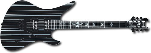  Schecter - Synyster Gates Custom 6-String Full-Size Electric Guitar - Black