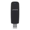 Linksys - Wireless-N USB Adapter - Black-Front_Standard