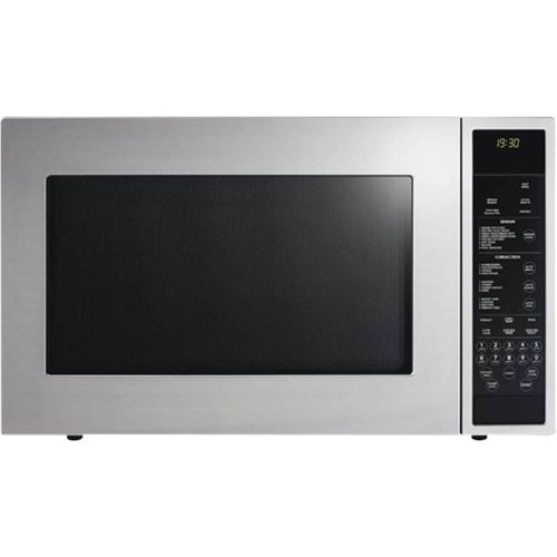 Fisher & Paykel - 1.5 Cu. Ft. Mid-Size Microwave - Stainless steel