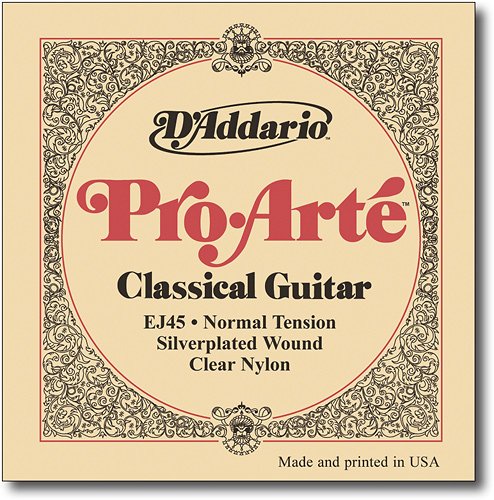  D'Addario - Pro Arte Copper Classical Guitar Strings - Silver