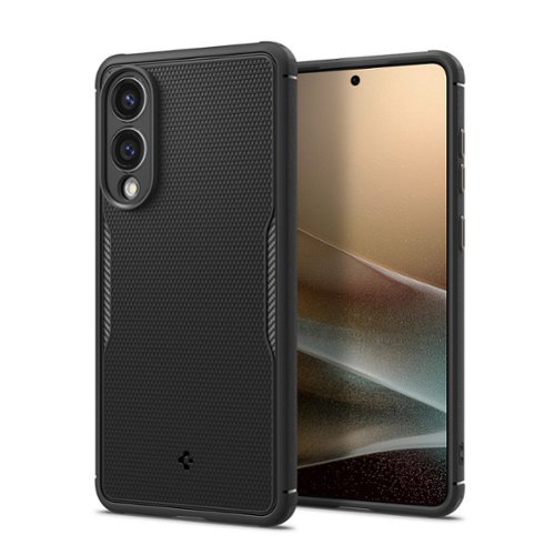 Spigen - Core Armor Case with Magnetic Charging for Samsung Galaxy S25 Edge - Matte Black