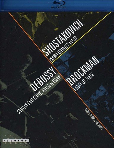 (未使用･未開封品)　Piano Quintet &amp; Sonata for Flute &amp; Viola &amp; Harp [Blu-ray] [Import] p1m72rm Piano Quintet & Sonata for Flute & Viola & Harp BLU RAY