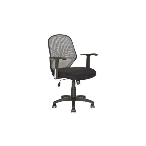  CorLiving - Fabric &amp; Linen Chair - Black