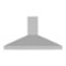 ZLINE - 60 inches - Externally Vented - Wall Range Hood - Stainless Steel-Front_Standard