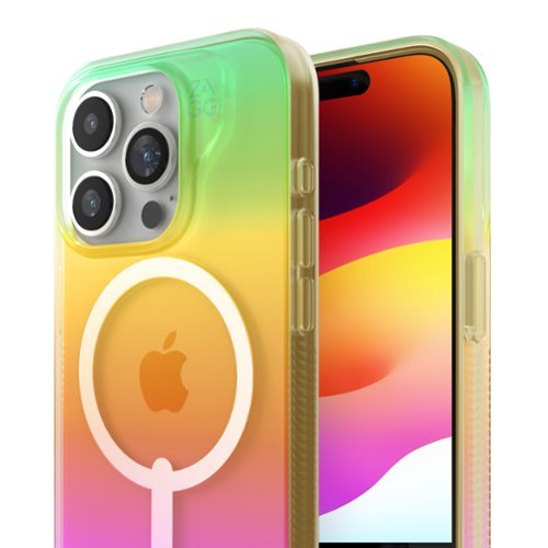 ZAGG Milan Snap MagSafe Compatible Case for Apple iPhone 15 Pro - Iridescent BUY IN DUBAI