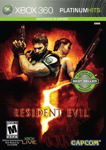  Resident Evil 5 Platinum Hits Standard Edition - Xbox 360