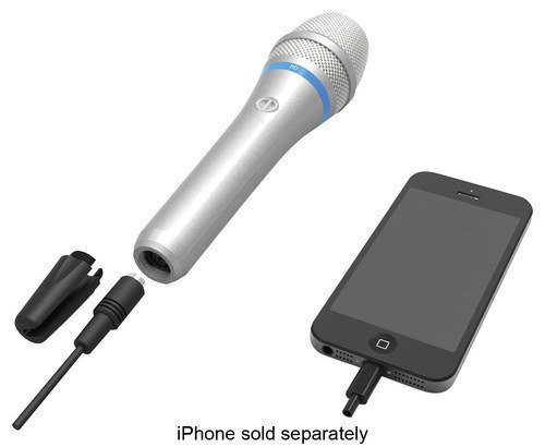  IK Multimedia - iRig Mic HD Cardioid Handheld Microphone - Silver
