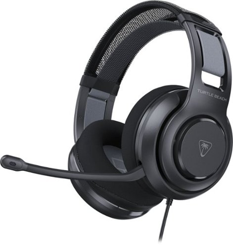 Turtle Beach - Atlas 200 Wired Multiplatform Gaming Headset for Xbox, PlayStation & PC - Black