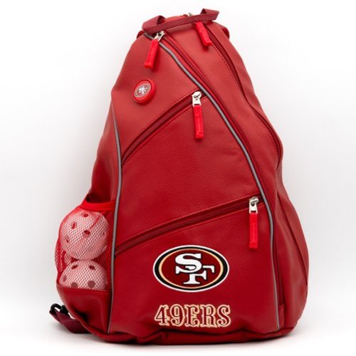Team Golf - San Francisco 49ers Embroidered Team Backpack - Multicolor-Front_Standard 