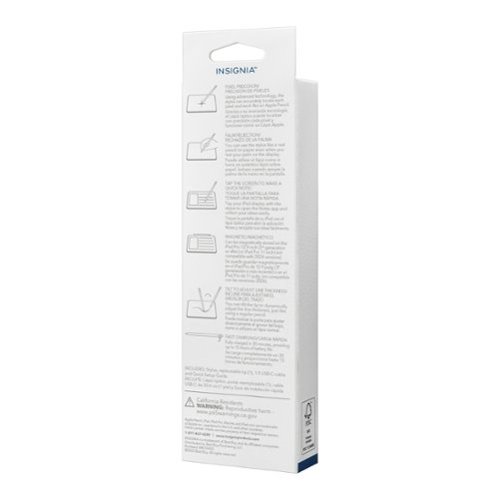 Insignia™ Active Stylus for iPad, iPad Pro, iPad Air and iPad mini - White BUY IN SINGAPORE