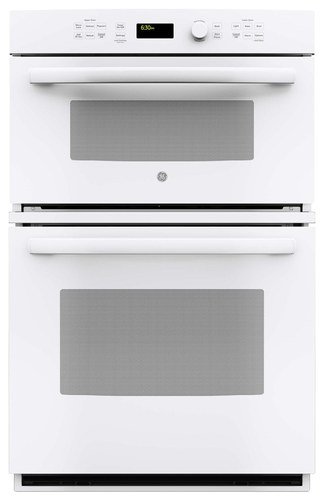  GE - 27&quot; Single Electric Wall Oven with Built-In Microwave
