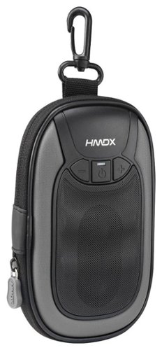  HMDX - Go XL Portable Speaker Case for Most 3.5mm-Enabled Cell Phones - Gray