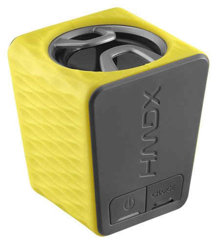  HMDX - Burst Portable Rechargeable Speaker - Yellow