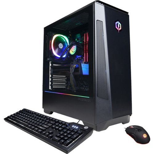 CyberPowerPC - Gamer Supreme Gaming Desktop - Intel Core i9-11900KF - 16GB Memory - AMD Radeon RX 6900 XT - 2TB HDD + 1TB SSD - Black-Angle_Standard 