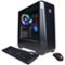 CyberPowerPC - Gamer Supreme Gaming Desktop - Intel Core i9-11900KF - 16GB Memory - AMD Radeon RX 6900 XT - 2TB HDD + 1TB SSD - Black-Angle_Standard